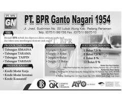 PT BPR Ganto Nagari 1954